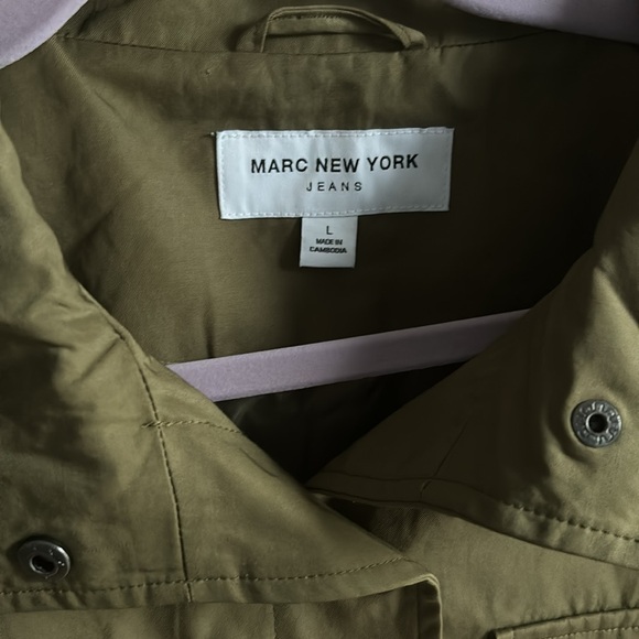 Marc New York olive cropped jacket NWT - Picture 5 of 9